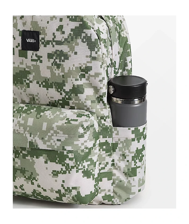Vans Old Skool Digi Camo Green & White Backpack