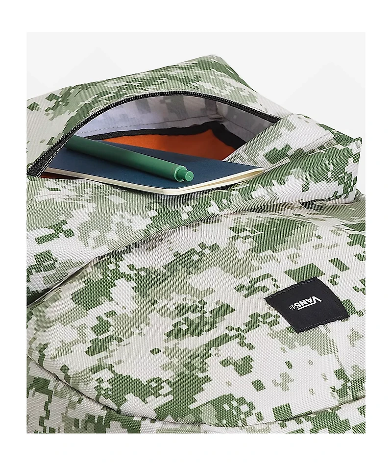 Vans Old Skool Digi Camo Green & White Backpack