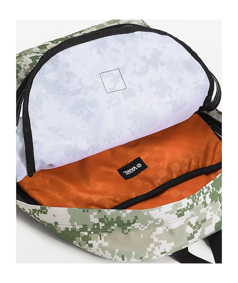 Vans Old Skool Digi Camo Green & White Backpack