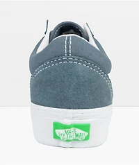 Vans Old Skool Glow Blue Skate Shoes