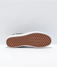 Vans Old Skool Glow Flame Black Checkerboard Skate Shoes