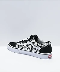 Vans Old Skool Glow-In-The-Dark Skulls Skate Shoes