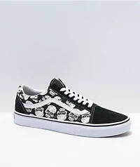 Vans Old Skool Glow-In-The-Dark Skulls Skate Shoes