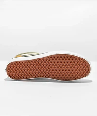 Vans Old Skool Green & Brown Skate Shoes
