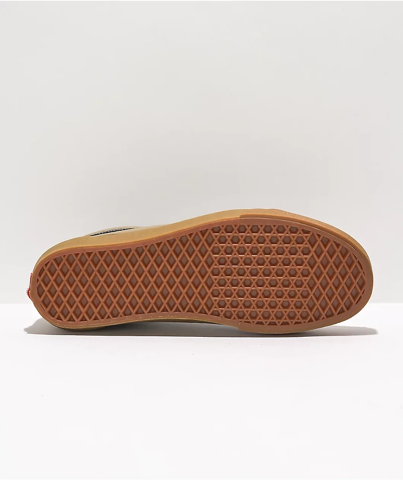Vans Old Skool Gum, Timber Wolf & Black Skate Shoes