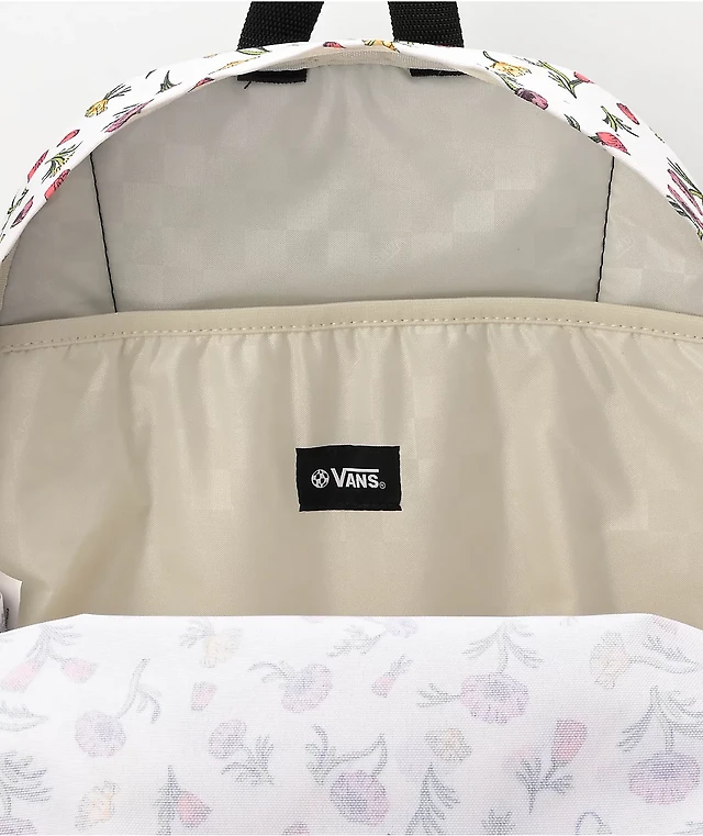 Vans Old Skool H2O Floral White Backpack | Arden Fair display picture 1