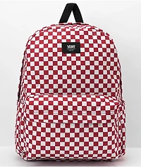 Vans Old Skool H2O Red Checkered Backpack