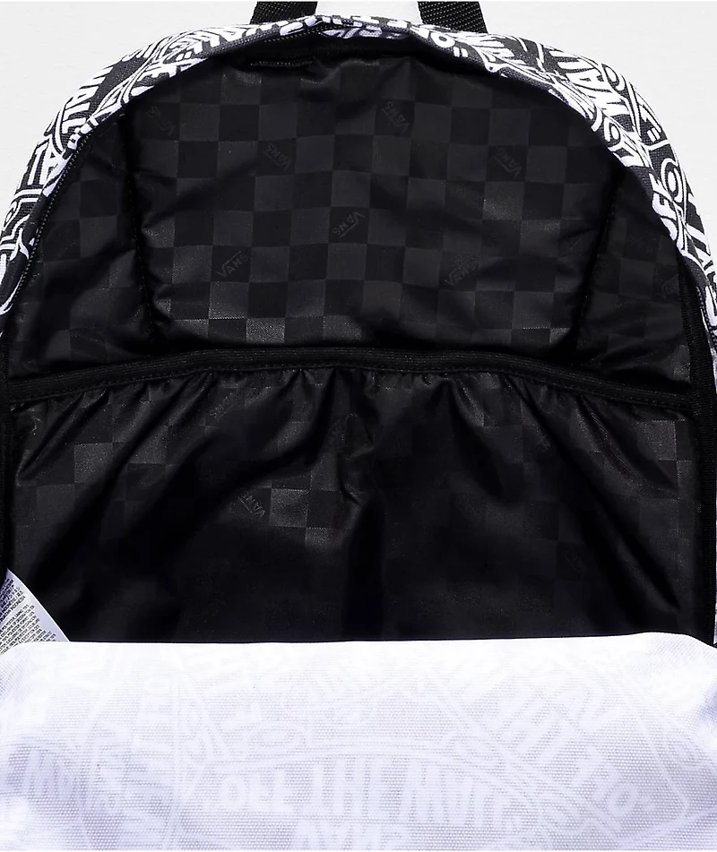 Vans Old Skool III Off The Wall Black & White Backpack