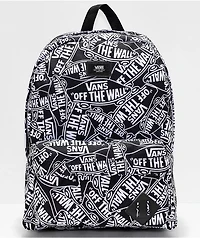 Vans Old Skool III Off The Wall Black & White Backpack