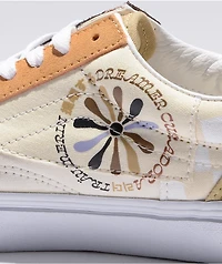 Vans Old Skool International Women‚Äôs Day Patchwork & True White Skate Shoes