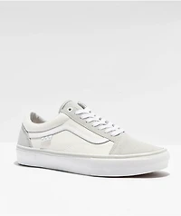 Vans Old Skool Light Grey & White Skate Shoes