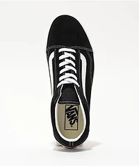 Vans Old Skool Lowpro Black & White Skate Shoes