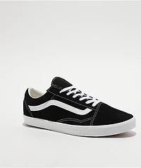 Vans Old Skool Lowpro Black & White Skate Shoes