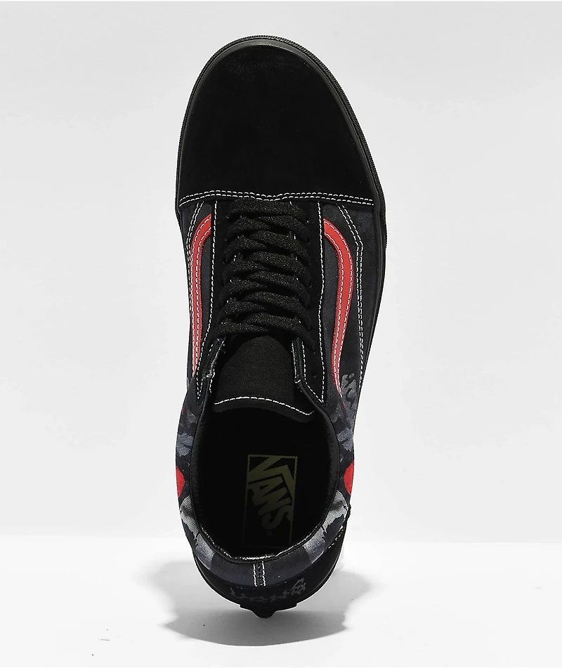 Vans Old Skool Midnight Shift Black Skate Shoes