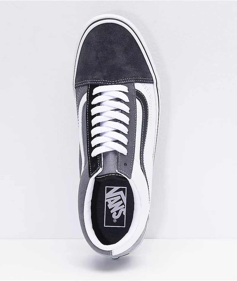 Vans Old Skool Mix & Match Black, White Grey Skate Shoes