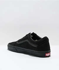 Vans Old Skool Mono Black Skate Shoes