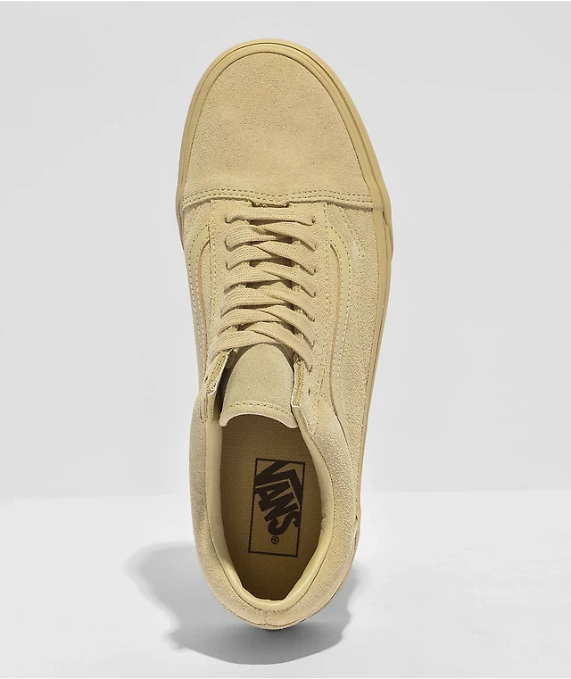 Vans Old Skool Mono Tan Skate Shoes Arden Fair