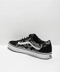 Vans Old Skool Peace & Paisley Black Skate Shoes