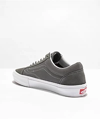 Vans Old Skool Pewter & White Skate Shoes