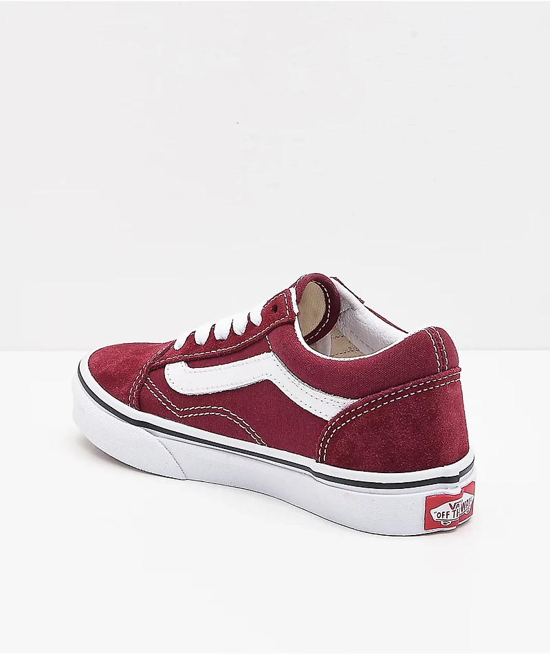 Vans Old Skool Pomegranate Skate Shoes