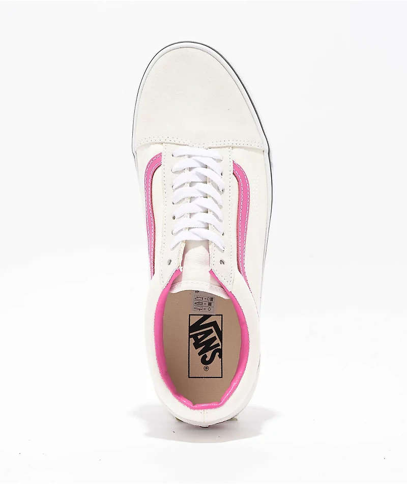 Vans Old Skool Pop Raspberry Rose Skate Shoes