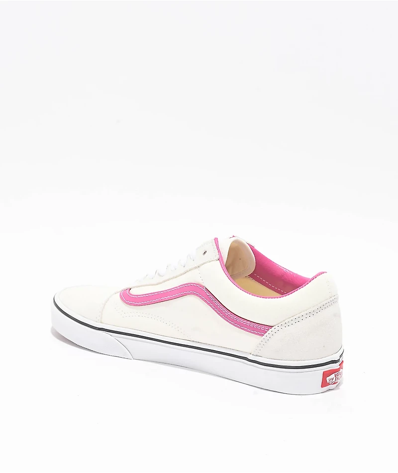 Vans Old Skool Pop Raspberry Rose Skate Shoes