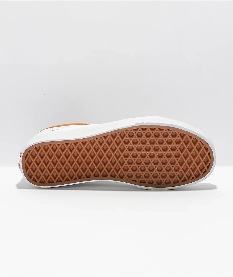 Vans Old Skool Pride White Skate Shoes
