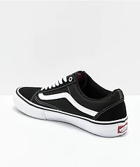 Vans Old Skool Pro Black & White Skate Shoes