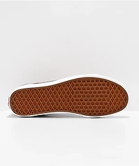 Vans Old Skool Racing Red & White Skate Shoes