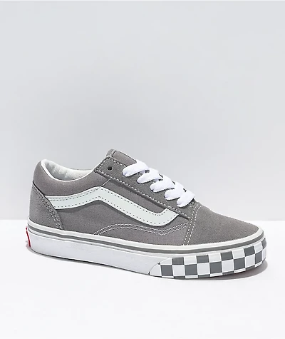 Vans Old Skool Reflective Frost Grey Skate Shoes