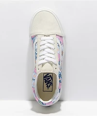 Vans Old Skool Retro Floral & Tan Skate Shoes