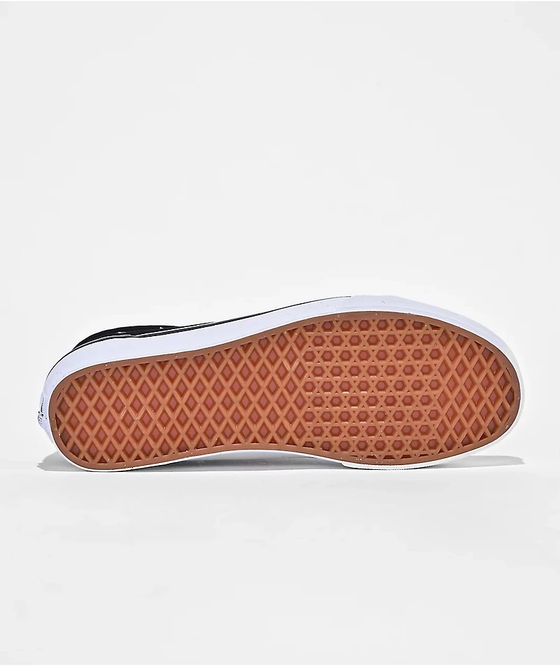 Vans Old Skool Rose & Thorn Black Skate Shoes