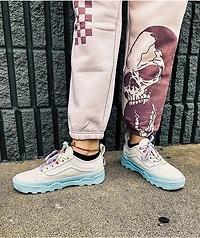 Vans Old Skool Sentry Tan & Pastel Blue Shoes