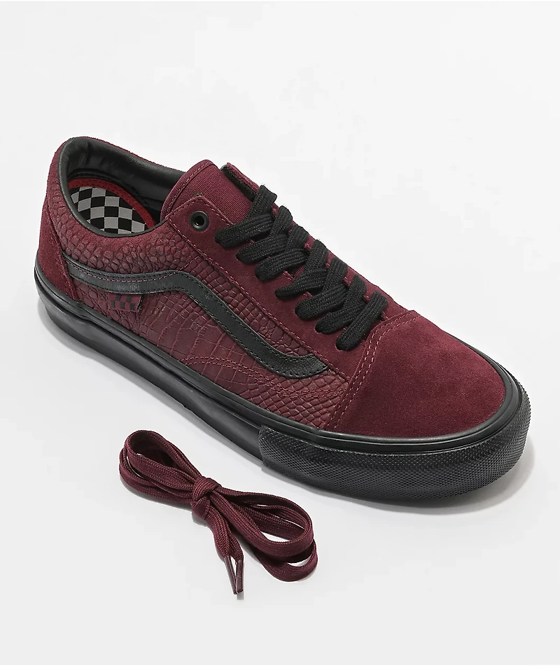 Vans Old Skool Skate Breana Geering Port Royale & Black Shoes