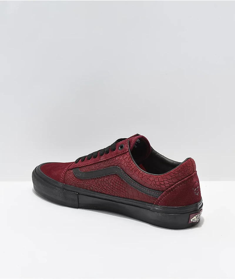Vans Old Skool Skate Breana Geering Port Royale & Black Shoes