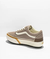 Vans Old Skool Stacked Cobblestone Platform Shoes