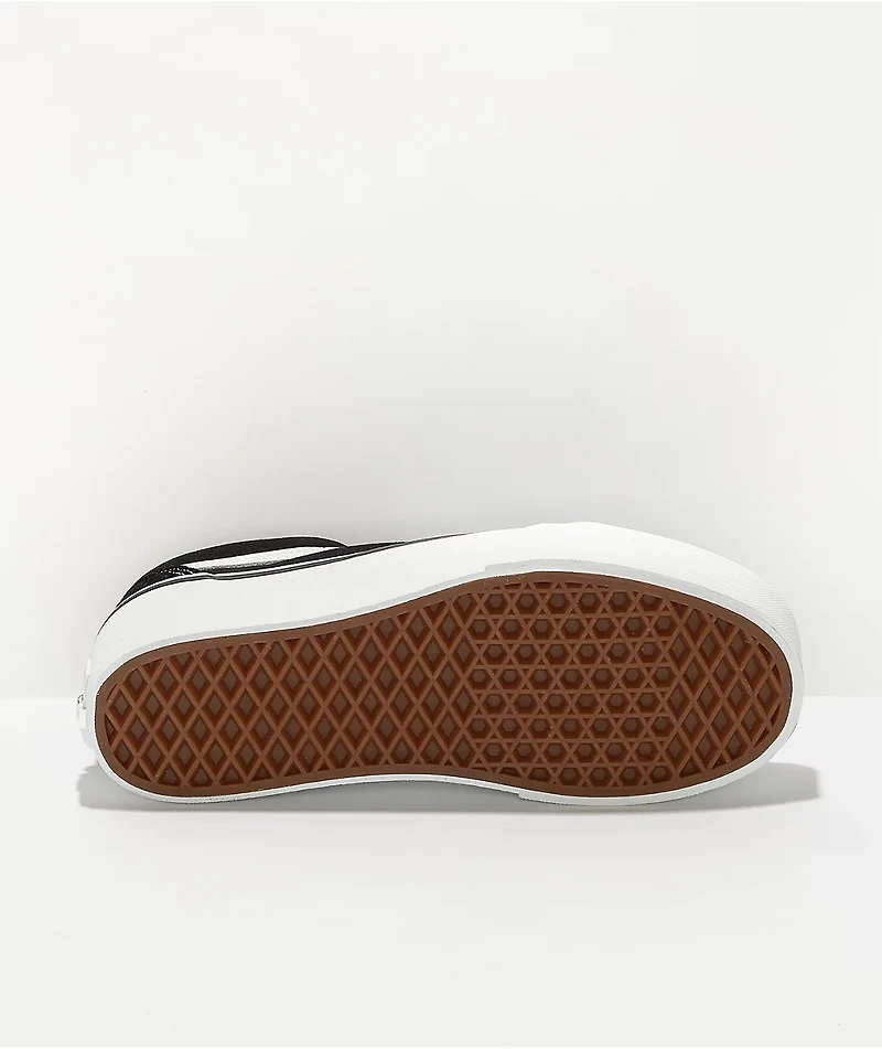 Vans Old Skool Stackform Black & White Platform Shoes