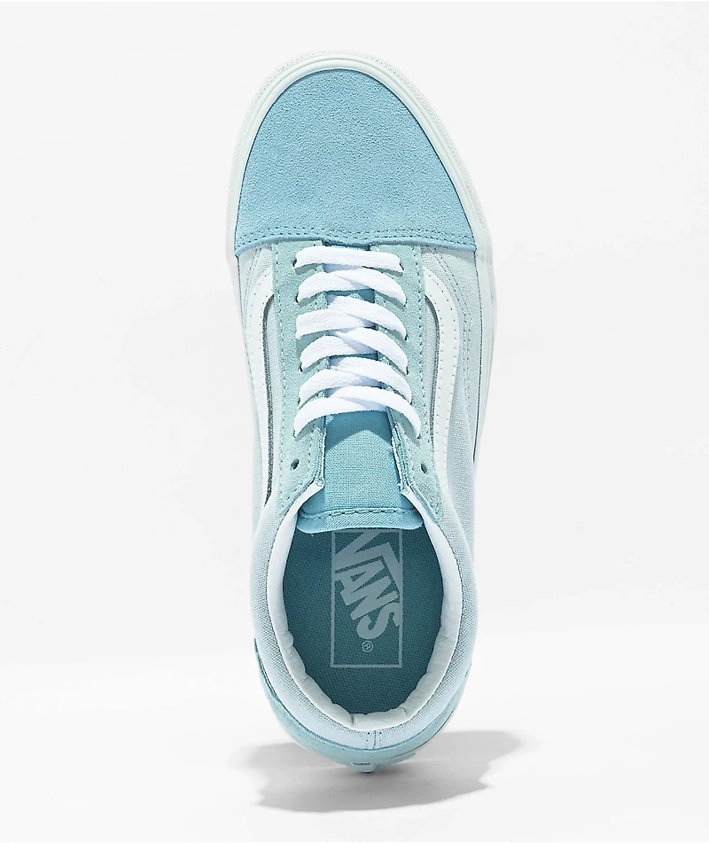 Vans Old Skool Stackform Blue Platform Shoes