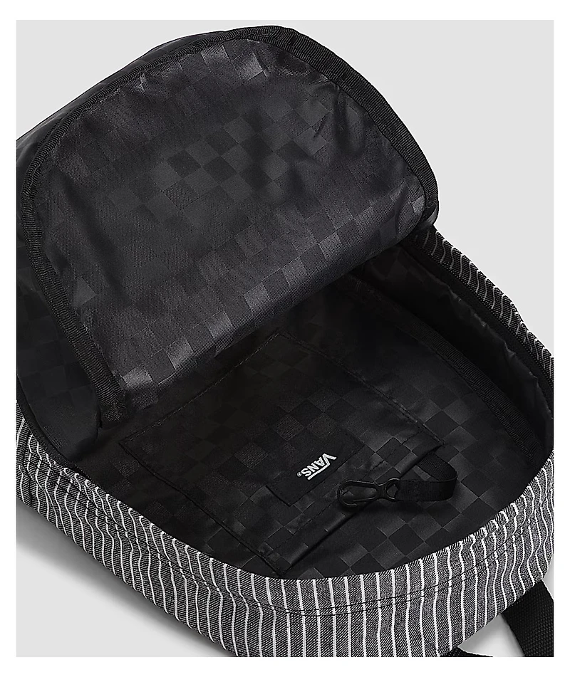 Vans Old Skool Stripe Black & White Mini Backpack