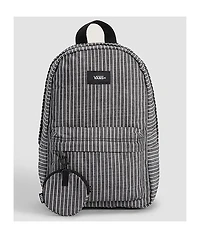 Vans Old Skool Stripe Black & White Mini Backpack