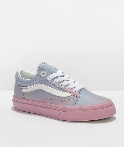 Vans Old Skool Sunset Fade Blue & Lilac Skate Shoes
