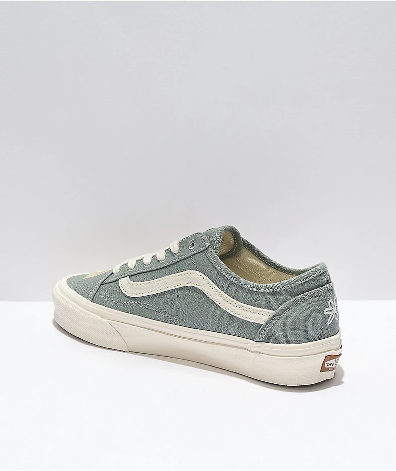 Vans Old Skool Tapered Eco Theory Green Milieu Skate Shoes