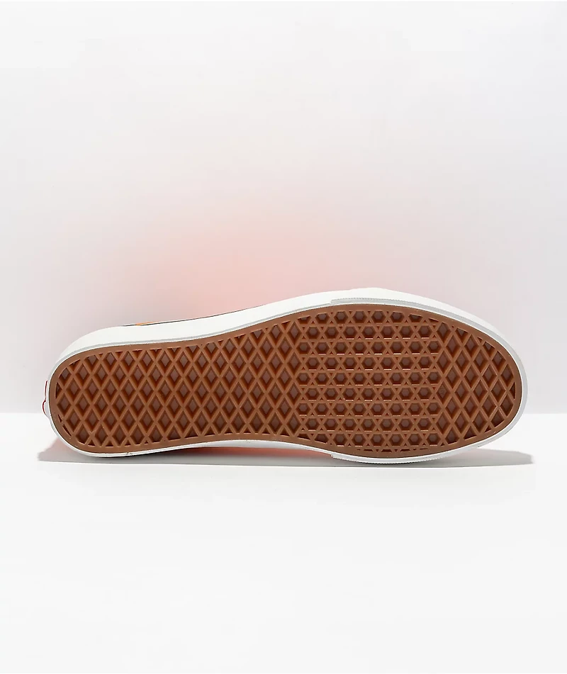 Vans Old Skool Tiger Orange & White Skate Shoes