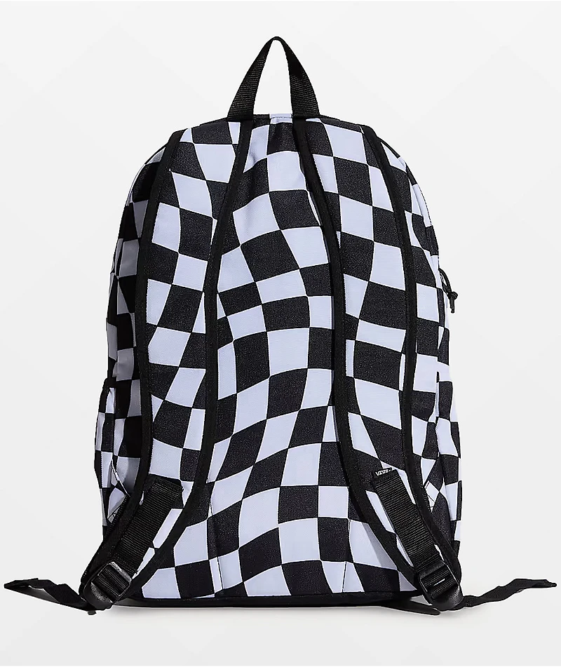Vans Old Skool Trek Wavy Checker Black & White Backpack