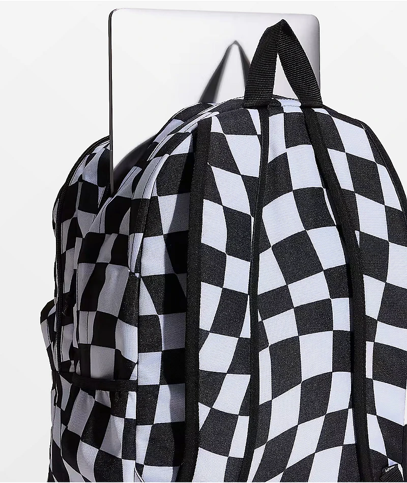 Vans Old Skool Trek Wavy Checker Black & White Backpack