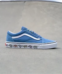 Vans Old Skool UV Dreams Navy & True White Skate Shoes