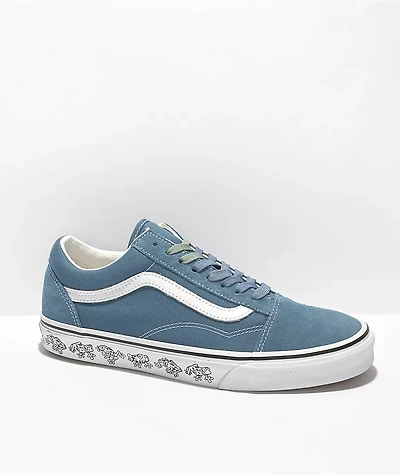 Vans Old Skool UV Dreams Navy & True White Skate Shoes