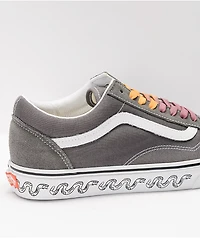 Vans Old Skool UV Dreams Pewter & White Skate Shoes