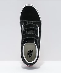 Vans Old Skool V Black & White Skate Shoes