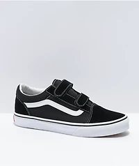 Vans Old Skool V Black & White Skate Shoes